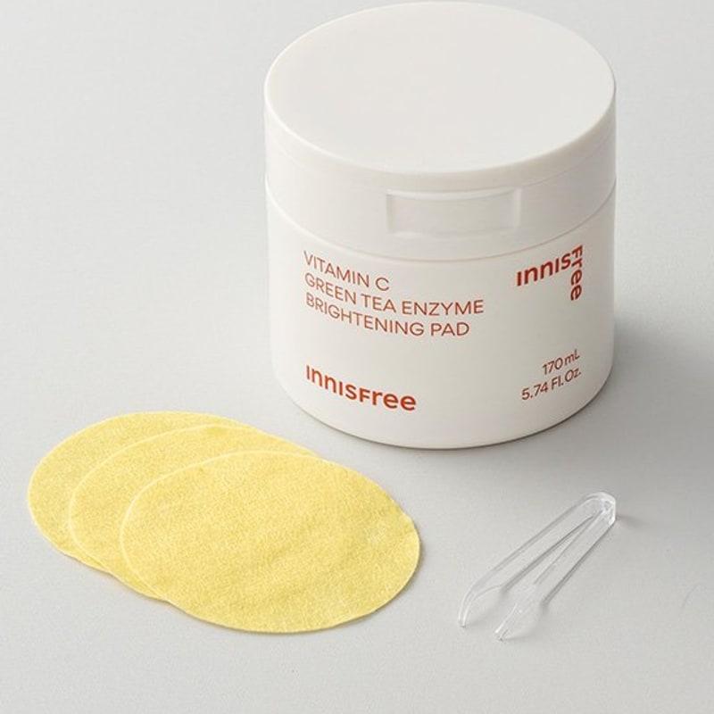 Innisfree Vita C Enzyme Blemish Toning Pad 60 Sheets