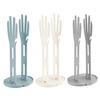 Glove Drying Rack, Drain Rack, Hand Shaped with Hook Storage Rack, with Drain Suction Cup Storage Rack