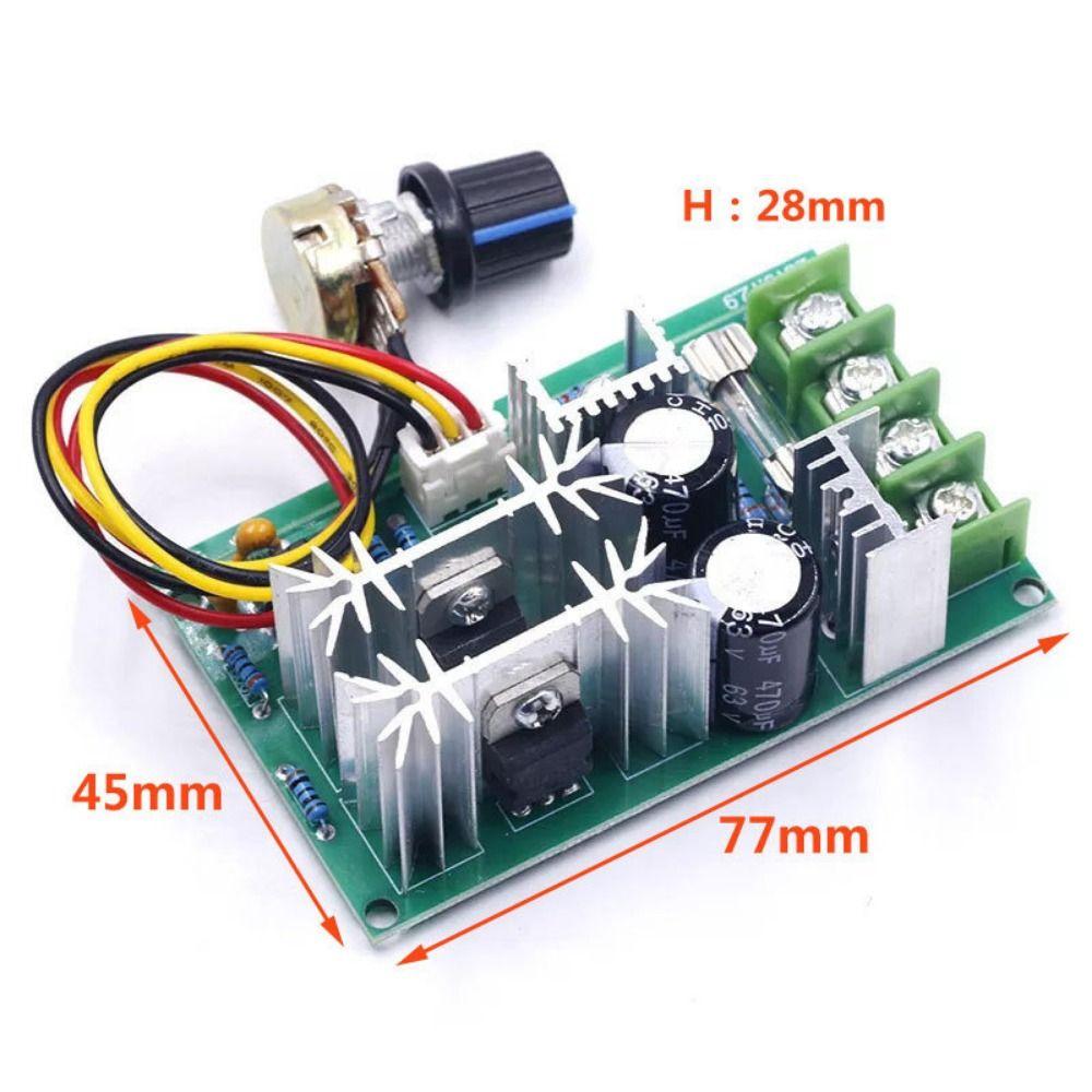 PWM Control DC Motor Speed Regulator 20A Current Regulator DC Motor Applications