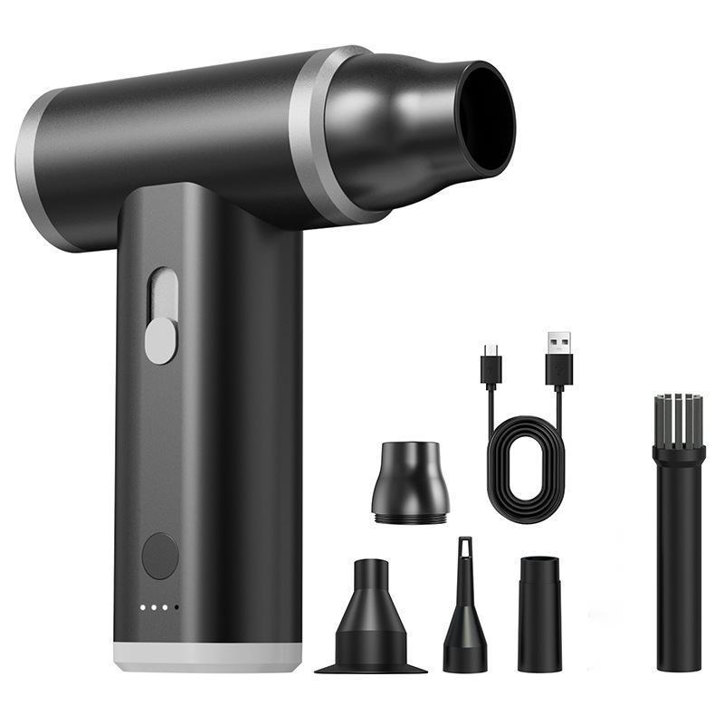 High-Power Wireless Car & Keyboard Vacuum Cleaner with USB Charging