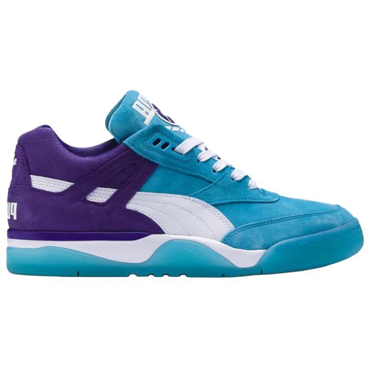 Puma Men's Palace Guard Basketball Shoes Blue Purple 370411-01