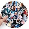 50 ITZY Graffiti Stickers - Personalized Korean Girl Group Lee Chae-ryeong Decals for Phones and Motorcycles