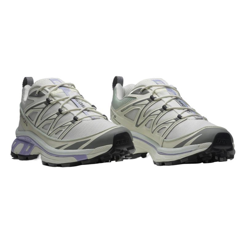 SALOMON XT 6 Cushioning Coverage Support Abrasion Resistant Low top Running Shoes Unisex Gray Purple Sneakers 478101