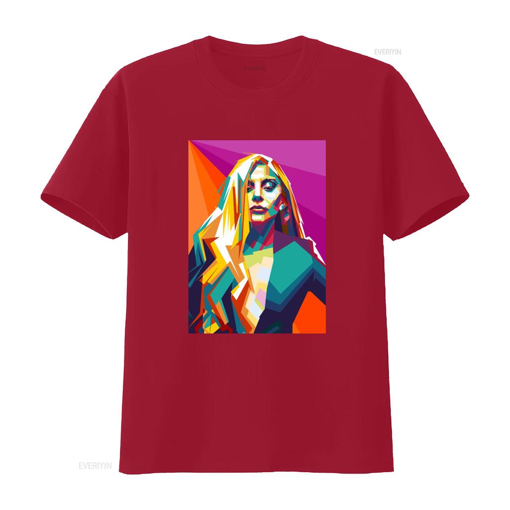 Vintage tričko Lady Gaga pro mládež s dlouhým rukávem a velikostí pro batolata vintage Prané Pohodlné Streetwear Neformální