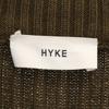 HYKE knit poncho Khaki Brown Women Used