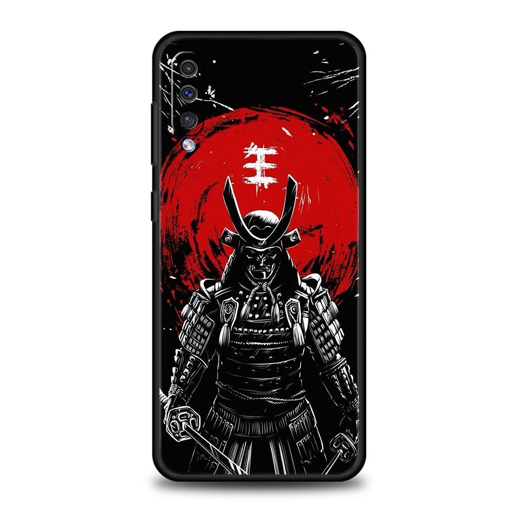Japanese Samurai Art Phone Case For Samsung A56 A36 A26 A24 A12 A14 A16 A50 A70 A20E A22 A40 A34 A54 A42 A52 5G A04s A06 Cover