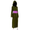 Padme Green Dress Cos Costume, Halloween Medieval Padme Princess