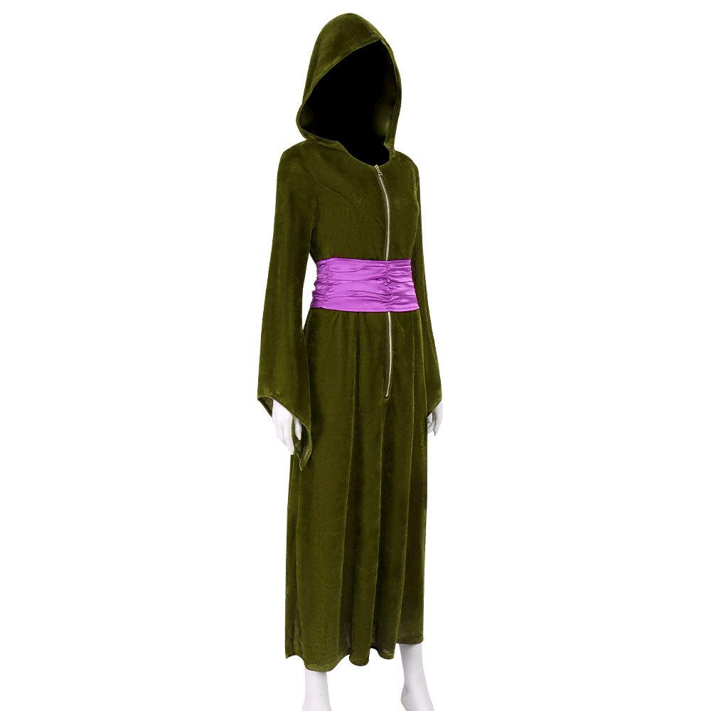 Padme Green Dress Cos Costume, Halloween Medieval Padme Princess