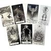 12x7cm Ethereal Vision Tarot Cards - Big Rabbit Christmas Eve Illusion Abyss