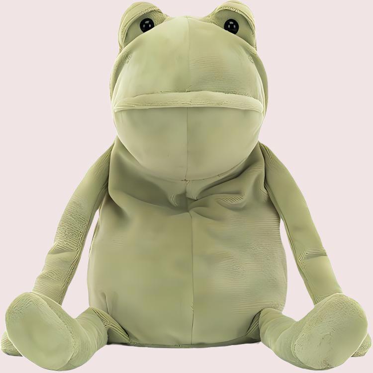 JELLYCAT Jellycat Animal Series Snow Frog Animal Series Doll Plush Doll 33cm/18cm High
