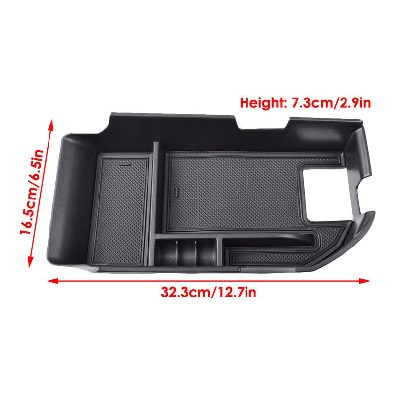 ABS Armrest Storage Box Fit for Toyota Camry LE SE 2018- Center Organizer Tray