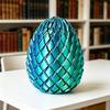 3D Printing Dragon Egg Stress Relief Model, Deformable Twist Egg, Creative Stress-Relief Gadget Desk Ornament