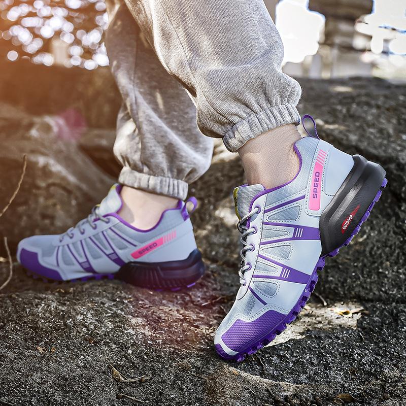 New hiking shoes women's mountain wear-resistant non-slip breathable fashion casual versatile outdoor sports hiking shoes