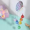Hanging Crystal Wind Chime Pendant DIY Crafts Rainbow Catcher  Window Garden Ornaments