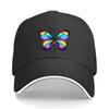 I Am a Rainbow Butterfly Baseball Cap Hard Hat Unisexs Big Size Hat Hat Unisex Golf Wear Unisex Womens