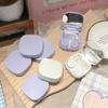 Mini Contact Lens Container Box Macaron Color Eyes Tool Kit Contact Lens Case  Daily Organizer