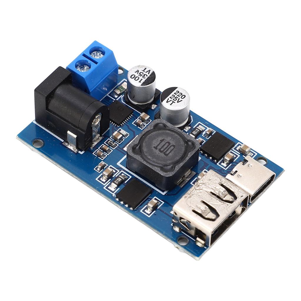 Buck Converter Module DC 8.2‑32V Input to DC 3‑20V Output QC 3.0 Quick Charging Board for Phone