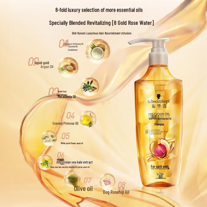 Schwarzkopf Gold Perfection Oil Shampoo & Conditioner Set