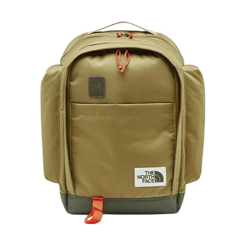 The North Face Men's Green 31L Universal Zipper Backpack Outdoor Bag Unisex Backpacks Military- Nf0a3ky2-Enx