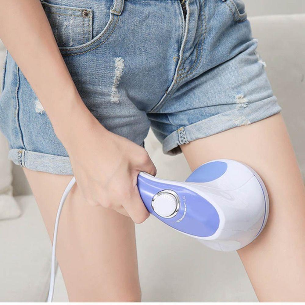 Relaxation Electric Handheld Body Massager with 5 Massage Heads Cellulite Massager Foot