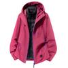 New A/W Unisex 3-in-1 Shell Jacket with Detachable Down Liner - Windproof & Waterproof for Outdoor Adventures