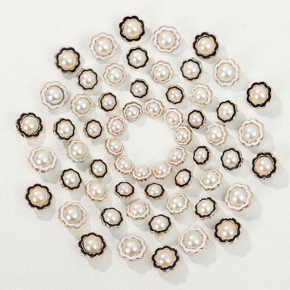 10Pcs Handmade DIY Sewing Button Sewing Accessories Needlework Shirt Buttons Pearl Clothing Buttons