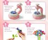DIY Flower Bouquet Maker - Handmade Simulation Embossing Toy for Girls