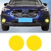 Car Front Fog Light Lamp Decal Sticker Compatible with Subaru Crosstrek 2024-2026 & Forester 2019-2024 Front Fog Light Panel Precut Vinyl Tint Cover