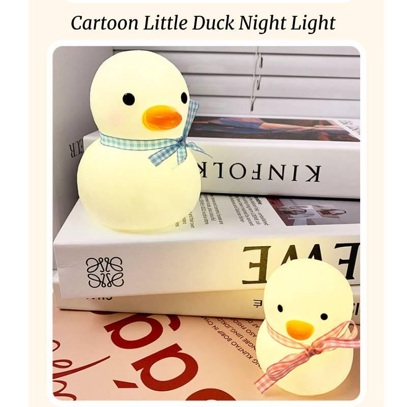 Cartoon Duck Night Light Creative Bedside Lamp Decorative Toy Glowing Children's Room Decor