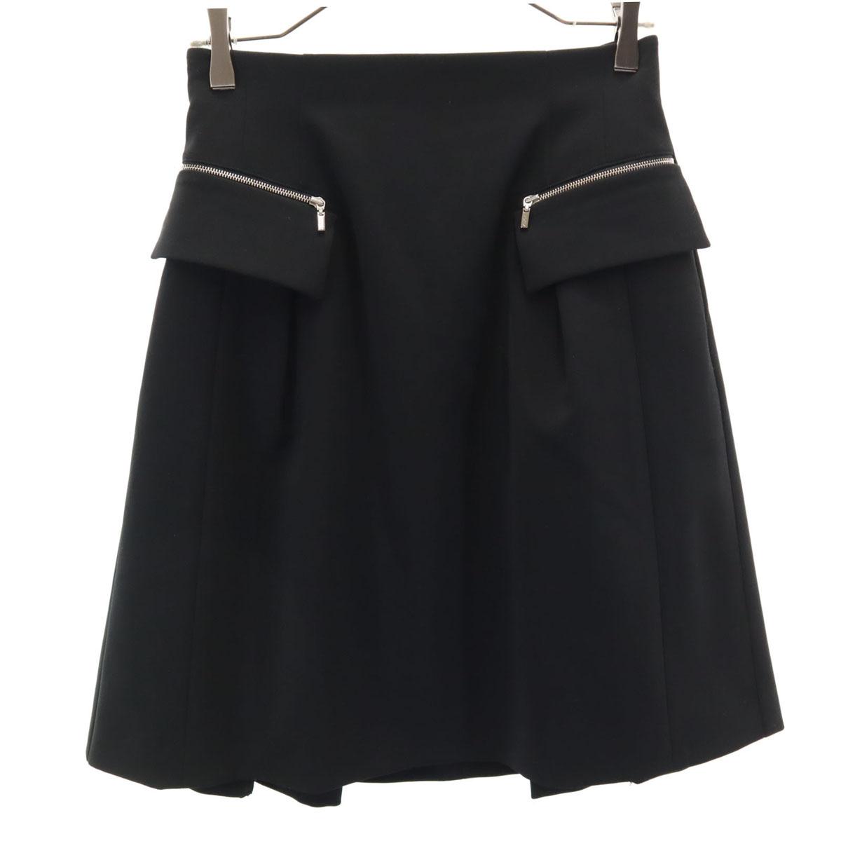 

FOXEY NEW YORK made in Japan Midi Skirt 40 black Women Used