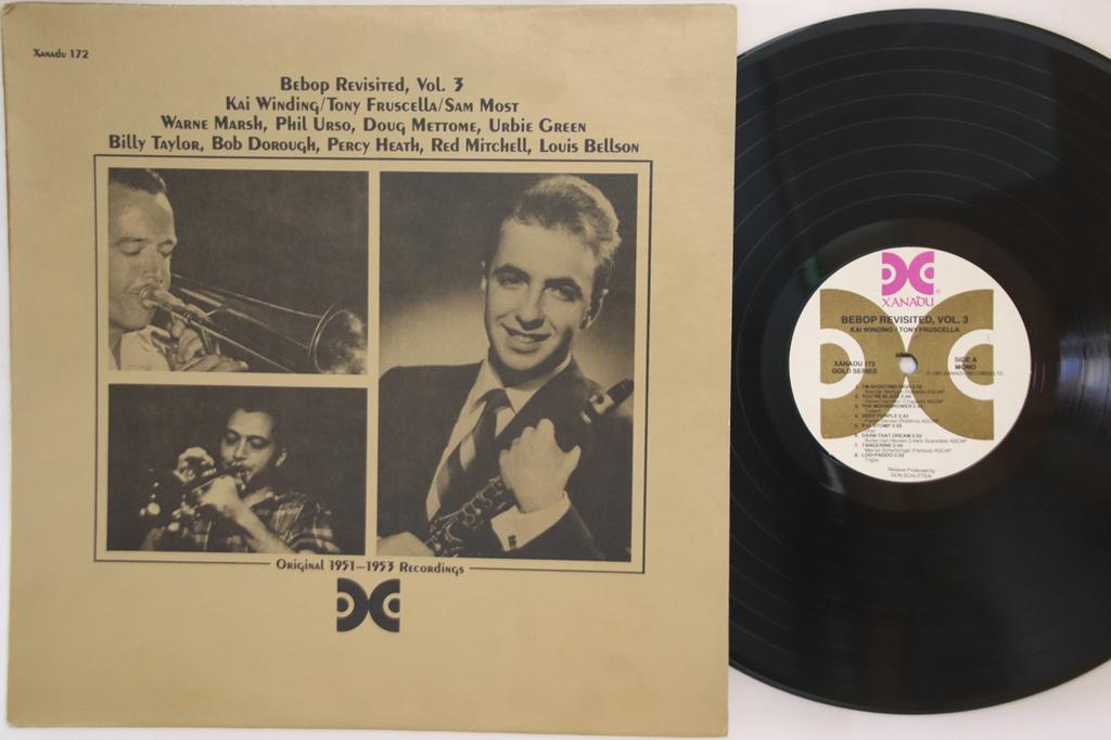 LP Record VARIOUS - Bebop Revisited Vol,3 XANADU172 XANADU 1981 US Jazz Used