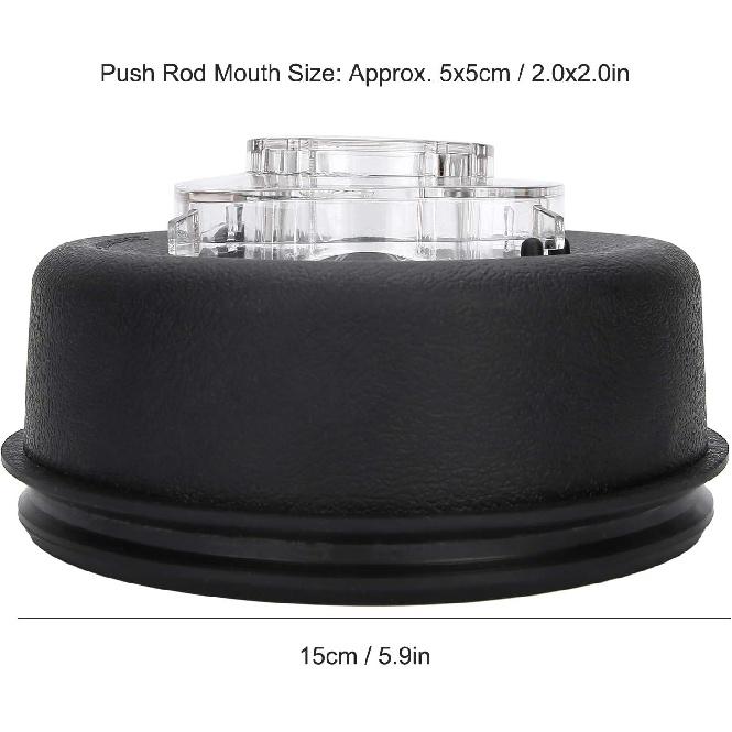 Blender Upper Lid Replacement, 2-Part Lid and Plug for Vitamix 64 oz Extractor, Blender Container Cover Replacement, Replacement Parts for Vitamix