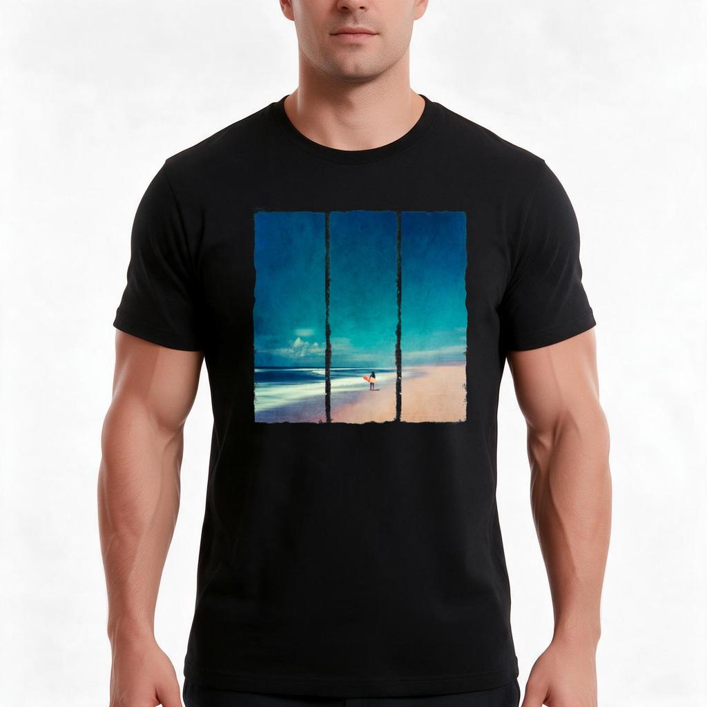 Summer Days Going Surfing Tshirt Summer Casual Cotton Tee Oversized Streetwear Tops Vintage Graphic Print 100 Cotton