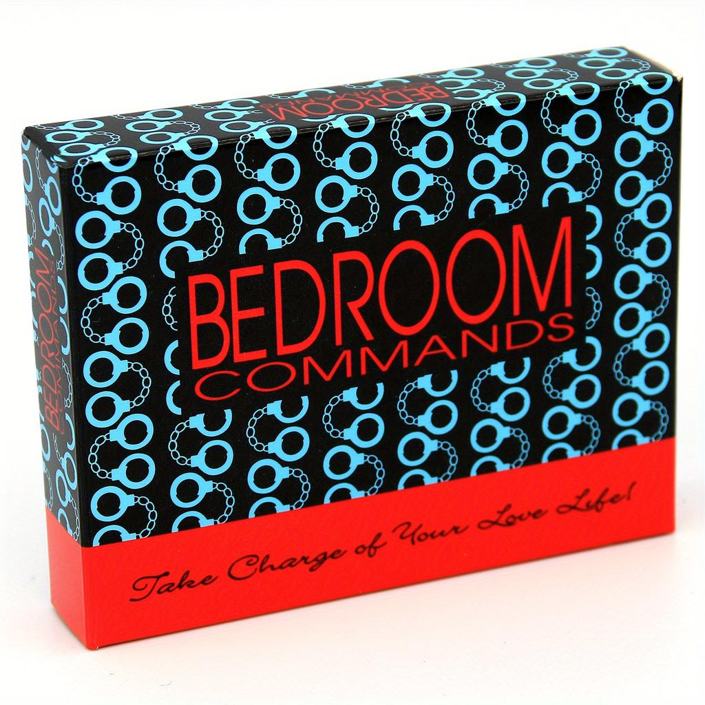 Bedroom Commands Card Game Includes 108 Game Cards Fun Party For Couple, Gaming Gift
