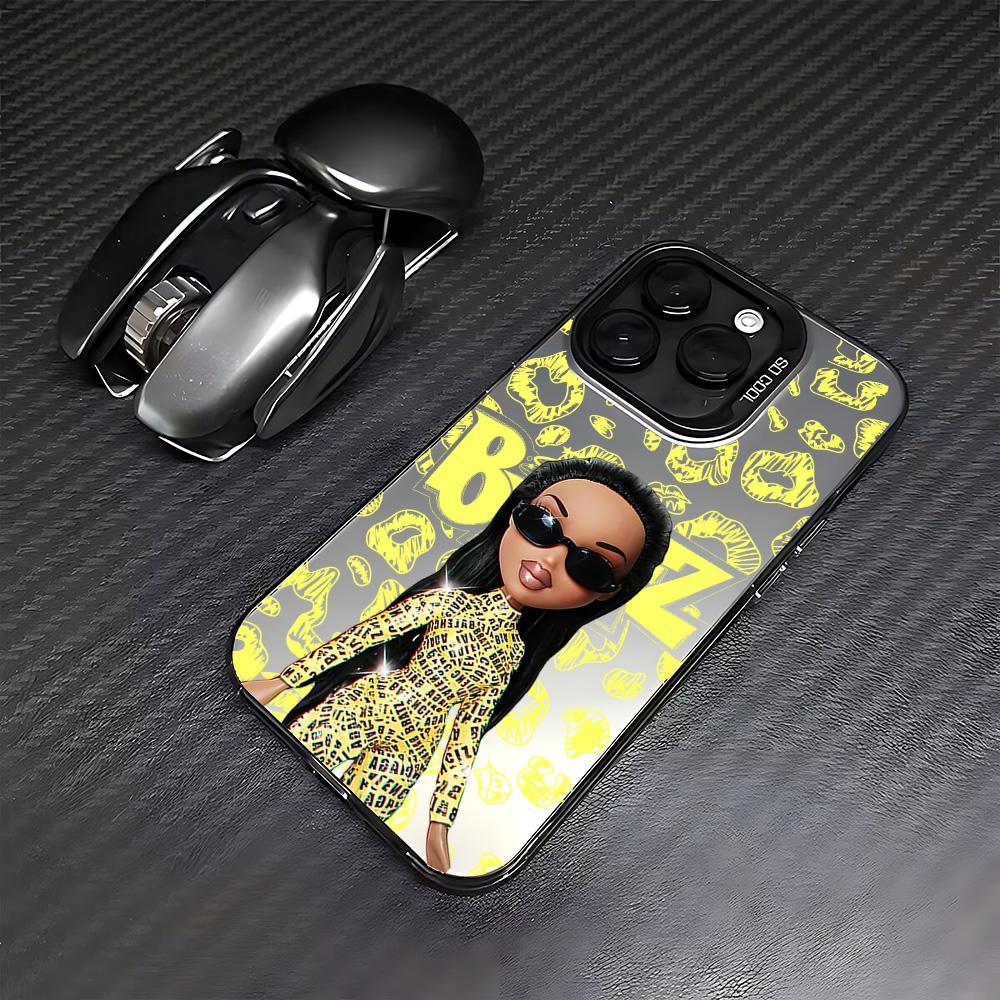

Fashion Doll B-Bratz Hot Phone Case For Samsung Galaxy S26 S25 S24 S23 S22 S21 S20 Note20 FE Ultra Edge Plus 4G 5G Matte Cover Samsung S23 5G