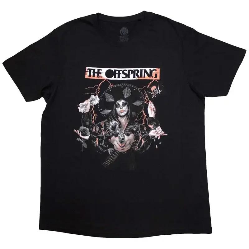 The Offspring Gun Girl Band Logo T Shirt