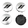 63mm 4pcs  for Dodge Wheel Cap Hubs Silver Bars Emblem Hellcat SRT Car Rims Cover for Chrysler Accessories