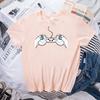 Neuartige kreative Spielkonsole 3D-gedrucktes Muster Damen-Shirt Kurzarm T-Shirt