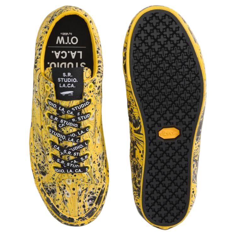 Vans SR. STUDIO. Los Angeles. CA. X Vans Authentic 44 Vibram 'Cyber Yellow Marbled' Tenisky VN000DCNFAS