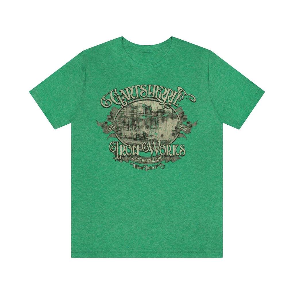 

Gartsherrie Iron Works 1828 Vintage Men s T shirt XL