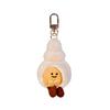 Soft Fluffy Sea Keyring Kawaii Cartoon Plush Pendant Bag Charm Ocean Animal Keychain  Home Decor