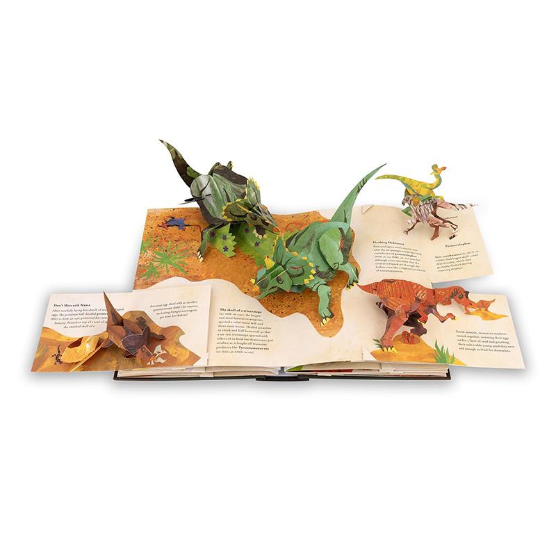 

3D Encyclopedia Prehistorica Dinosaurs Rebuild The World Of Dinosaurs 3D Pop-Up Book