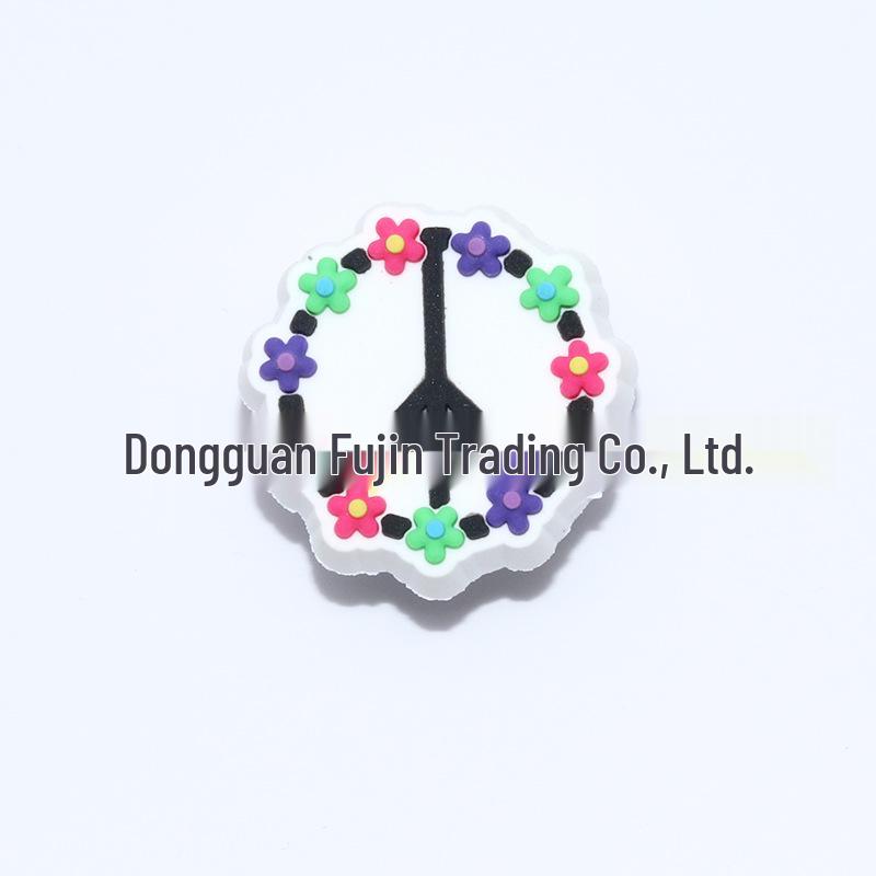 24 PCS Cute Cartoon Shoe Charms for Garden Shoes - DIY Decorative Buckles Compatible with Clogs