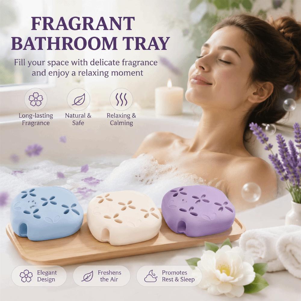 Silicone Aromatherapy Storage Box Draining Storage Rack Silicone Soap Box Dish Holder  Shower