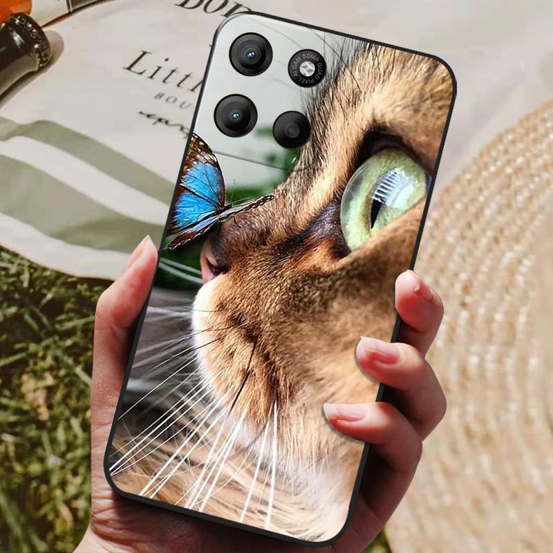 For Motorola Moto G15 Case MotoG15 Cover Funda Luxury TPU Shockproof Cartoon Silicone Phone Cover For Moto G15 G 15 4G Coque
