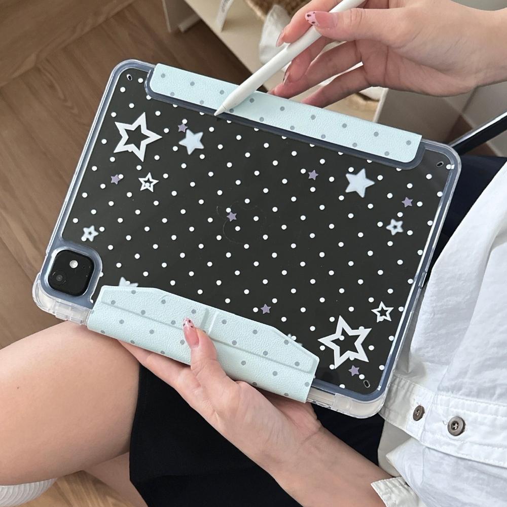 For iPad Case A16 11th 2025 9th 8th 7th Generation Pro 11 13 2024 12.9 Cover Pencil Holder Funda iPad Air 5 4 13 11 Inch Mini 6
