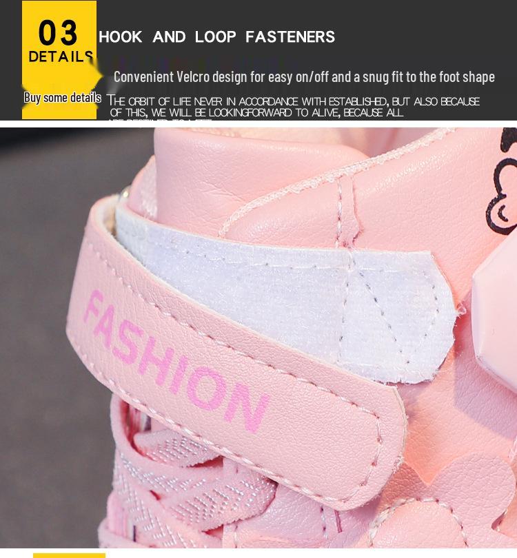 2026 Girls' Versatile Leather Breathable Non-Slip Soft Sole Shoes