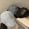 Verstellbare Vintage-Kappe für Damen und Herren für Outdoor-Wanderungen und Bergsteigen