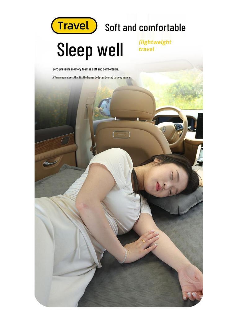 Tesla Model Y Trunk Mattress: Refresh Edition Inflatable Car Bed & Sleeping Pad