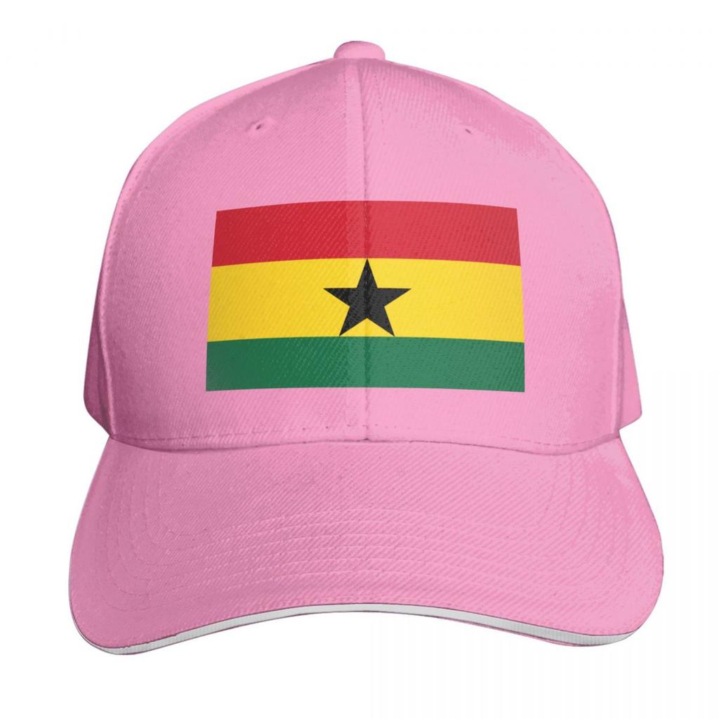 Flag of Ghana Baseball Cap Hard Hat Trucker Cap Streetwear Sunhat For Women Unisexs